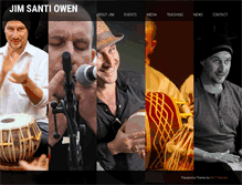 Tablet Screenshot of jimsantiowen.com